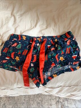 Women’s Christmas Pajama Shorts